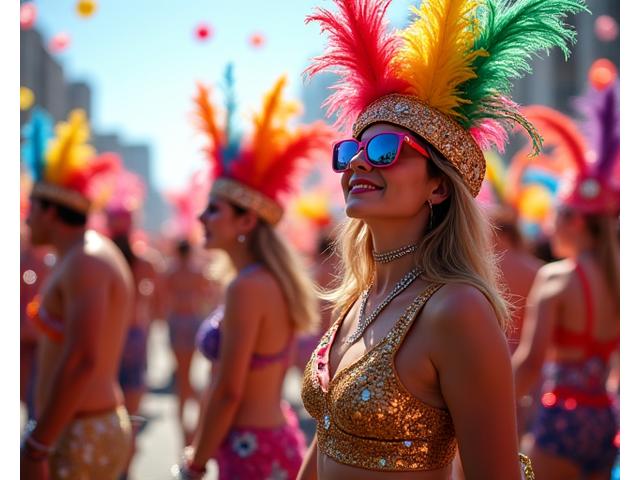 Disfraces vibrantes para festivales y carnaval